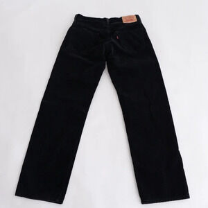 Vintage Levi's 559 Relaxed Straight Black  Corduroy Pants - Size 30x32